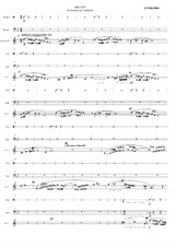 Melody for clarinet and chamber orchestra (all parts)